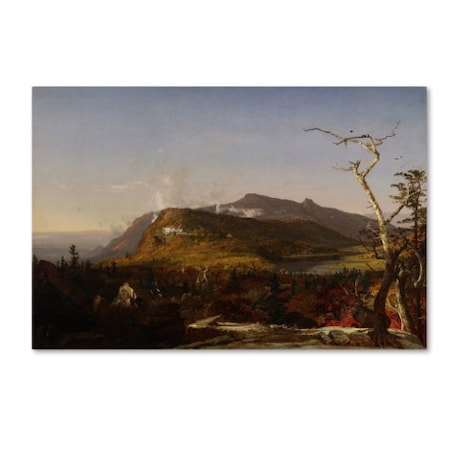 Cropsey 'Catskill Mountain House' Canvas Art,12x19